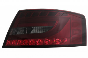 Stopuri LED compatibil cu AUDI A6 C6 4F Limuzina 2004-2008 Rosu Fumuriu 7PIN - Img 4