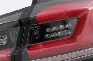 Stopuri LED compatibil cu BMW Seria 5 F10 2011-2017 Negru cu Semnal Dinamic Secvential - Img 3