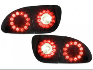 Stopuri LED compatibil cu SEAT Leon 1999-2005_ negru / fum - Img 4