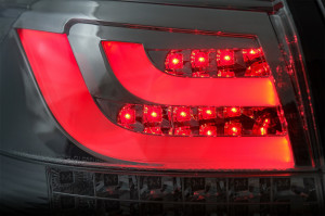 Stopuri LED compatibil cu VW Golf 6 VI 2008-2013 Tube Light Bar Gri Fumuriu - Img 4