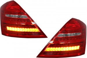 Stopuri LED Facelift compatibil cu Mercedes S-Class W221 2005-2012 - Img 2
