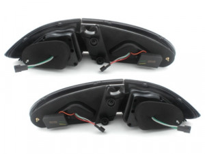 Stopuri LED LIGHTBAR compatibil cu Seat Leon 2005-2009 1P Negru Fumuriu - Img 2