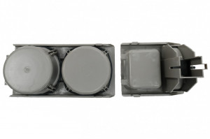 Suport Pahare si Monede compatibil cu BMW 3 Series E46 1998-2005 Gri - Img 3
