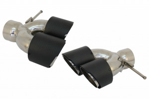 Tobe Ornamente Sistem de Evacuare compatibile cu Land Rover Range Rover Carbon Real Inlet 7.8cm