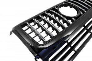 Ansamblu Bara Fata pentru Mercedes G-Class W463 1989-2012 cu Grila Centrala GT-R Panamericana Design - Img 3