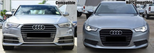 Bara Fata compatibil cu AUDI A6 4G RS6 Design (2011-2015) - Img 5