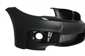 Bara Fata compatibil cu BMW Seria 1 E81, E82, E87, E88 2004-2011 1M Design + SRA fara PDC Fara Proiectoare - Img 2