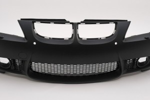 Bara Fata compatibil cu BMW Seria 3 E90 Sedan E91 Touring Non LCI 2004-2008 M3 Design SRA PDC - Img 8