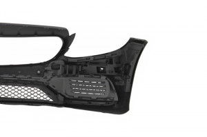 Bara Fata compatibil cu Mercedes C-Class W205 (2014-2020)C63 Design Fara Grila Centrala - Img 6