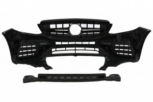Bara Fata compatibil cu Mercedes E-Class W213 S213 C238 A238 2016-2019 E63 Design Editie Negru - Img 7