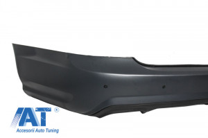 Bara Spate Mercedes S-Class W221 2005-2011 cu Ornamente pentru evacuare si Stopuri LED - Img 3
