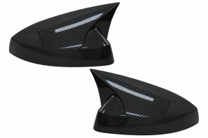 Capace de Oglinzi compatibil cu Audi A3 8V S3 RS3 Cabriolet Limousine Sportback (2012-2019) Bat Look Carbon