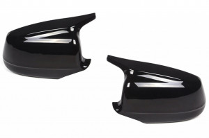 Capace oglinzi compatibil cu BMW Seria 5 F10 F11 F18 Non LCI 2010-2013 Negru Lucios M Design
