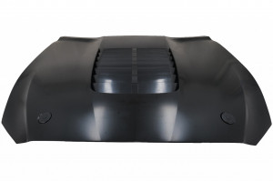 Capota Otel Inoxidabil cu Aerisire compatibila cu Ford Mustang Mk6 VI Sixth Generation 2015-2017 GT 500 Design - Img 2