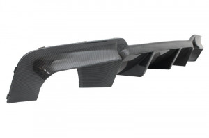 Difuzor Bara Spate Carbon cu evacuare dubla compatibil cu BMW F10 F11 Seria 5 2011-2017 M-Performance Design - Img 4