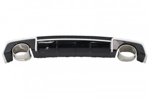 Difuzor Bara Spate compatibil cu AUDI A3 8V Sedan Cabrio 2012-2015 RS3 Design - Img 6