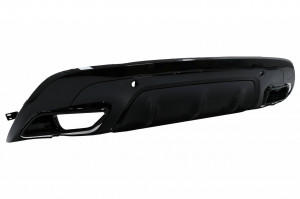 Difuzor Bara Spate compatibil cu Land Range Rover Velar SUV L560 2017-> Dynamic Look Negru Lucios - Img 2