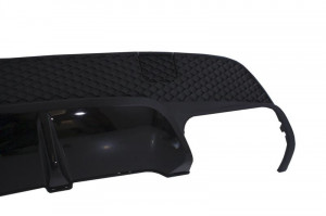 Difuzor Bara Spate compatibil cu MERCEDES Benz W117 CLA 2013-2018 A-Desing Black - Img 8