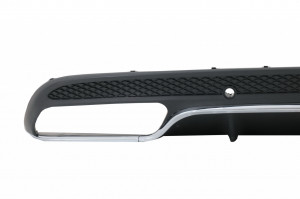 Difuzor Bara Spate compatibil cu MERCEDES C-Class W205 2014-2020 C63 Design doar pentru Sport Package - Img 7