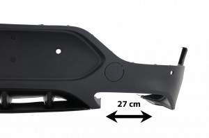 Difuzor Bara Spate compatibil cu Mercedes GLC Coupe C253 Sport Line 2015-2019 GLC63 Design - Img 4