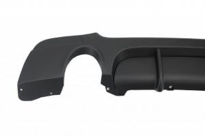Difuzor Bara Spate Cu Evacuare Dubla compatibil cu BMW E92 3 Series 2006-2013 M Performance Design - Img 4