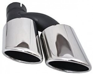 Difuzor Bara Spate cu Ornamente Evacuare compatibil cu AUDI A6 4G 2012-2015 S6 Design - Img 6