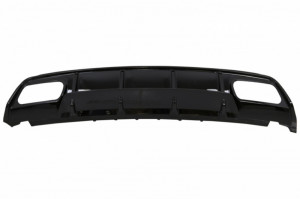 Difuzor Bara Spate cu Ornamente Evacuare Negre compatibil cu Mercedes A-Class W176 2012-2018 A45 Facelift Design - Img 2
