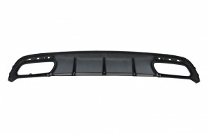 Difuzor Bara Spate cu Ornamente evacuare Negre compatibil cu Mercedes S-Class C217 Coupe 2014-2020 S63 Facelift Desing - Img 3