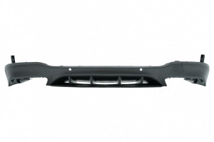 Difuzor Bara Spate cu Ornamente Negre compatibil cu Mercedes GLC X253 SUV 2015-2018 Night Package Desing - Img 8