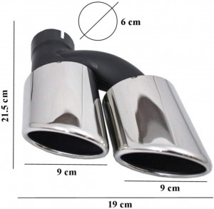 Difuzor Bara Spate cu Ornamente toba compatibil cu Audi A3 8V Facelift Sedan Convertible (2016-2019) S3 Design Bara S Line - Img 8