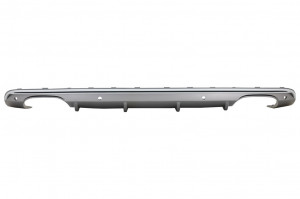 Difuzor Bara Spate cu Ornamente tobe compatibil cu Audi Q5 8R 2009-2016 Bara S Line - Img 7