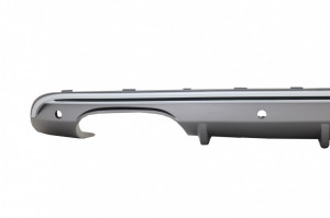 Difuzor Bara Spate cu Ornamente Tobe compatibil cu Audi Q5 8R 2009-2016 Bara S Line - Img 6