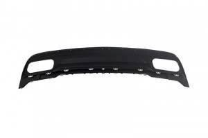 Difuzor Bara Spate cu Prelungiri Bara Fata si Eleron Portbagaj compatibil cu MERCEDES Benz W176 A-Class 2015-2018 A45 Design - Img 5
