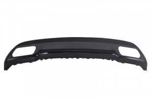 Difuzor Bara Spate cu Prelungiri Bara Fata si Eleron Portbagaj compatibil cu MERCEDES Benz A-Class W176 2015-2018 Black - Img 3