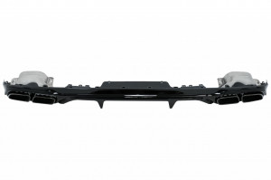 Difuzor Bara Spate cu Tobe Ornament compatibil cu Mercedes E-Class W213 S213 Standard 2016-2020 E63 Design - Img 3