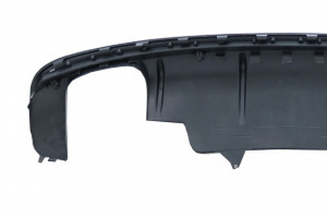 Difuzor Bara Spate Evacuare Dubla compatibil cu AUDI Q5 8R Facelift 2013-2016 Bara Standard - Img 8