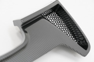 Difuzor Bara Spate Evacuare Dubla compatibil cu BMW Seria 4 F32 F33 F36 2013-2019 M Performance Design Carbon Film Coating - Img 3