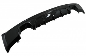 Difuzor Bara Spate Evacuare Dubla Negru Lucios compatibil cu BMW Seria 2 F22, F23 2013-> M Performance Design - Img 4