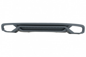 Difuzor Bara Spate si Ornamente Evacuare compatibil cu AUDI A4 B8 Facelift 2012-2015 AB-Design - Img 2