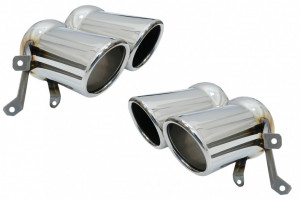 Difuzor Bara Spate si Ornamente Evacuare compatibil cu AUDI A4 B8 Facelift 2012-2015 AB-Design - Img 8