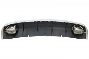 Difuzor Bara Spate si Ornamente Evacuare compatibil cu AUDI A6 C7 4G Limousine Avant (2011-2014) RS6 Design - Img 4