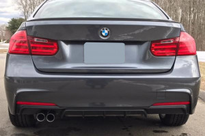 Eleron Portbagaj compatibil cu BMW Seria 3 F30 2011-2018, M3 Design, Negru mat - Img 8