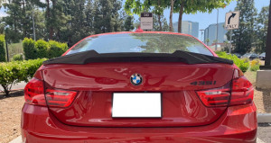 Eleron Portbagaj compatibil cu BMW Seria 4 F36 Gran Coupe 2013-up M4 CSL Design Carbon - Img 3