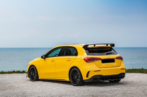 Eleron Portbagaj compatibil cu Mercedes A-Class HTB W177 2018-> Design Piano Black - Img 3