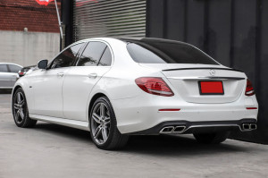 Eleron Portbagaj compatibil cu Mercedes E-Class W213 2016-> Negru Mat - Img 5