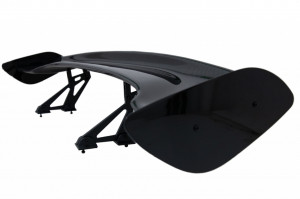 Eleron Spoiler Universal Reglabil GT Design Carbon Real - Img 3