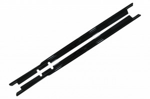 Extensii Praguri Laterale compatibil cu Seat Leon Mk4 2020-> Negru Lucios