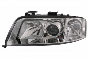 Far compatibil cu Audi A6 4B C5 Sedan Avant 2001-2004 Crom Partea Stanga