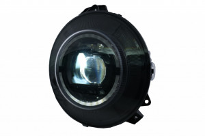 Faruri Bi-Xenon Look compatibil cu Mercedes G-Class W463 2007-2017 Negru Facelift 2018 Design - Img 4
