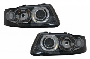 Faruri compatibil cu AUDI A3 8L 2000-2003 Negru